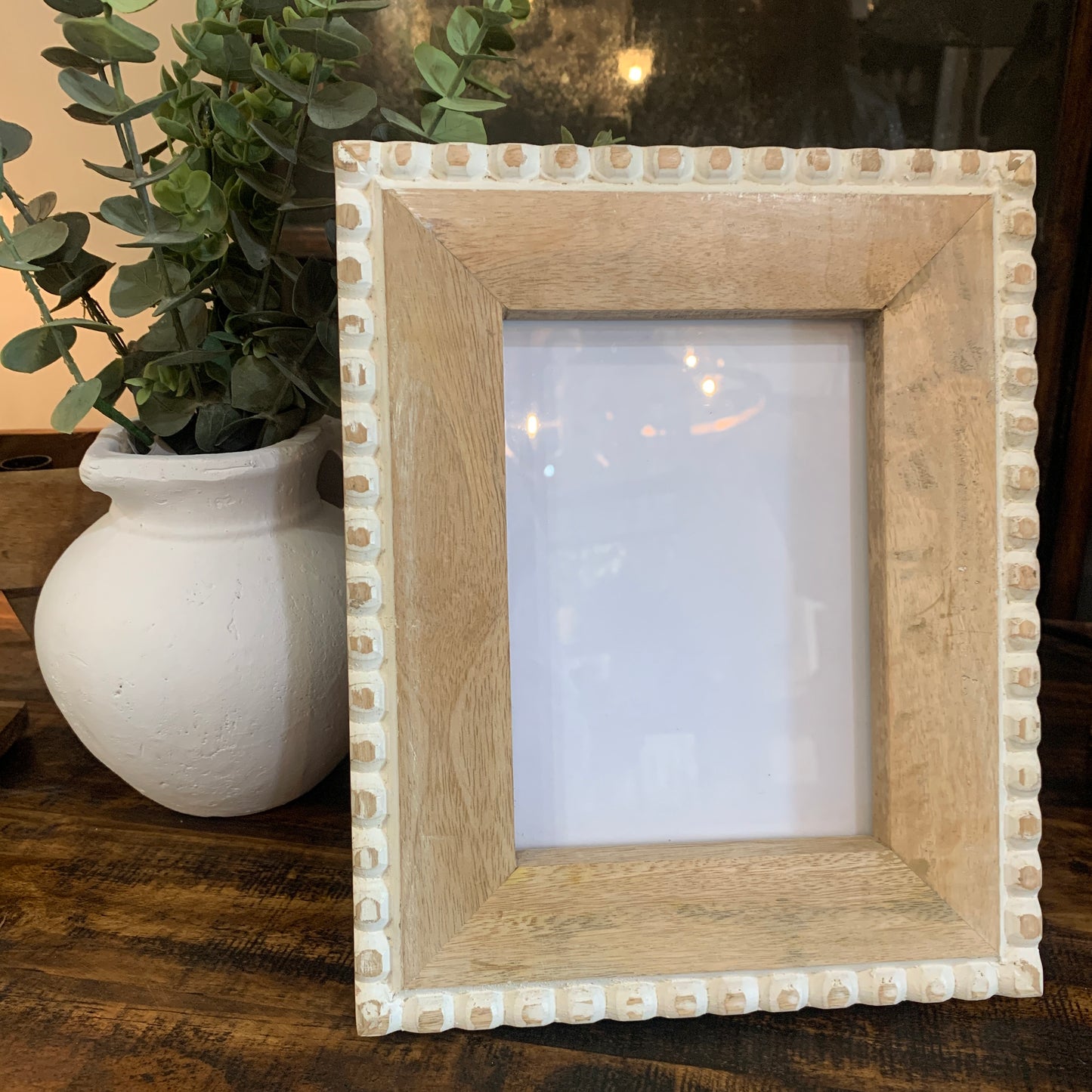 Beaded Rustic Frame 5x7