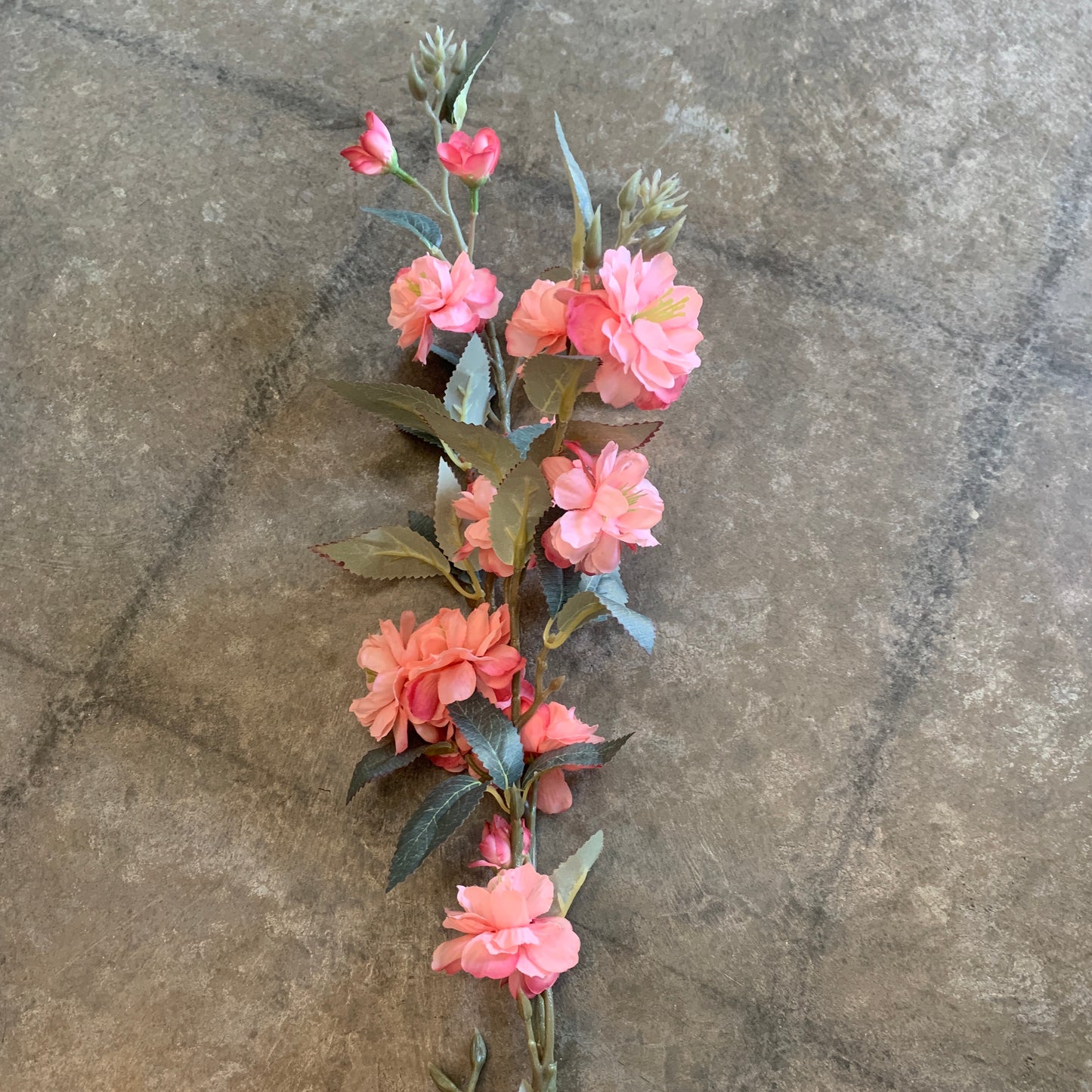 Pink Apple Blossom Stem