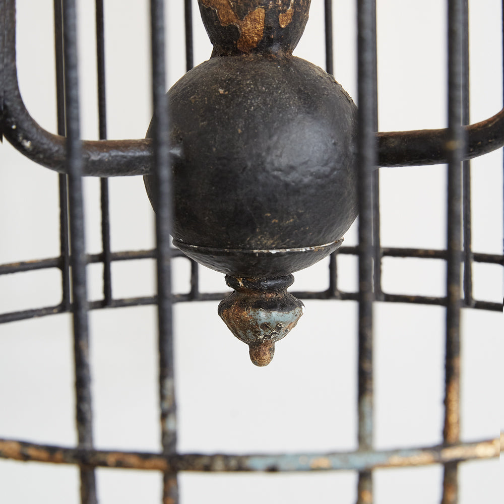 Rustic Bird Cage Pendant Light