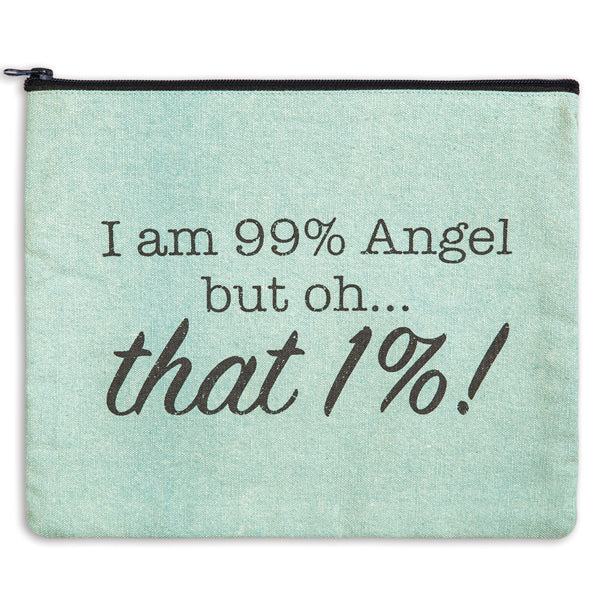 I am 99% Angel Travel Bag