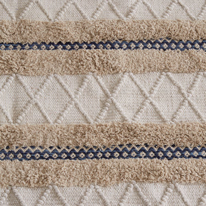 Neutral Handwoven Area Rug - Bellinor