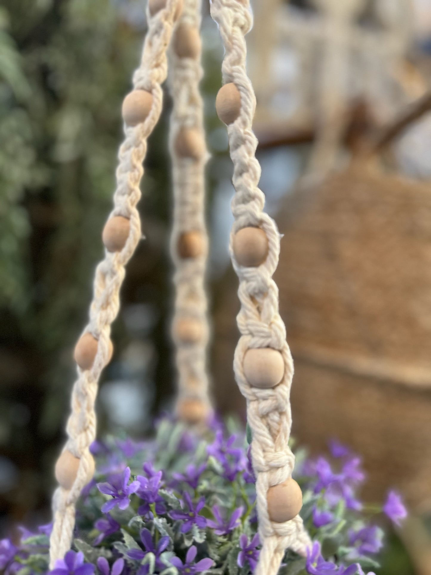 Macrame Plant Hanger - 39”