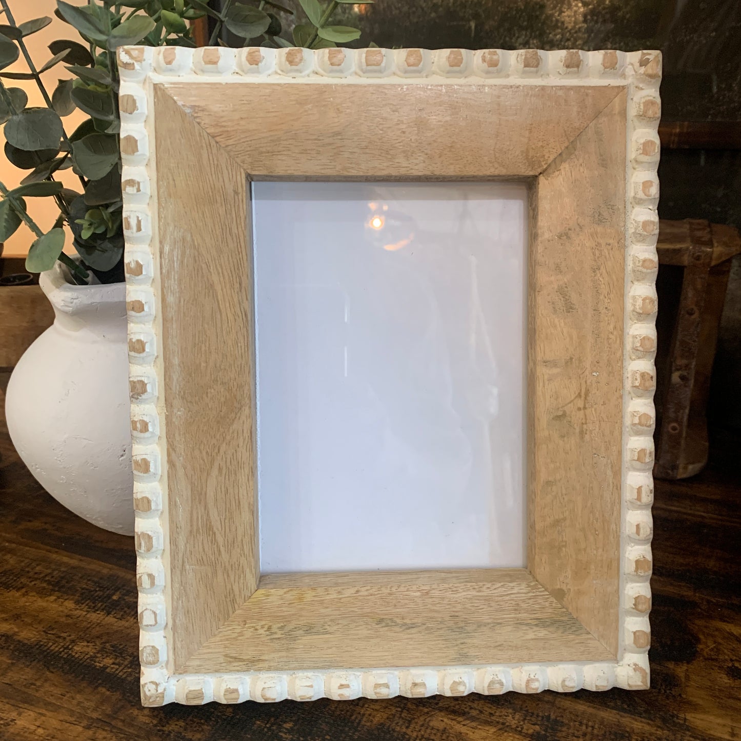 Beaded Rustic Frame 5x7