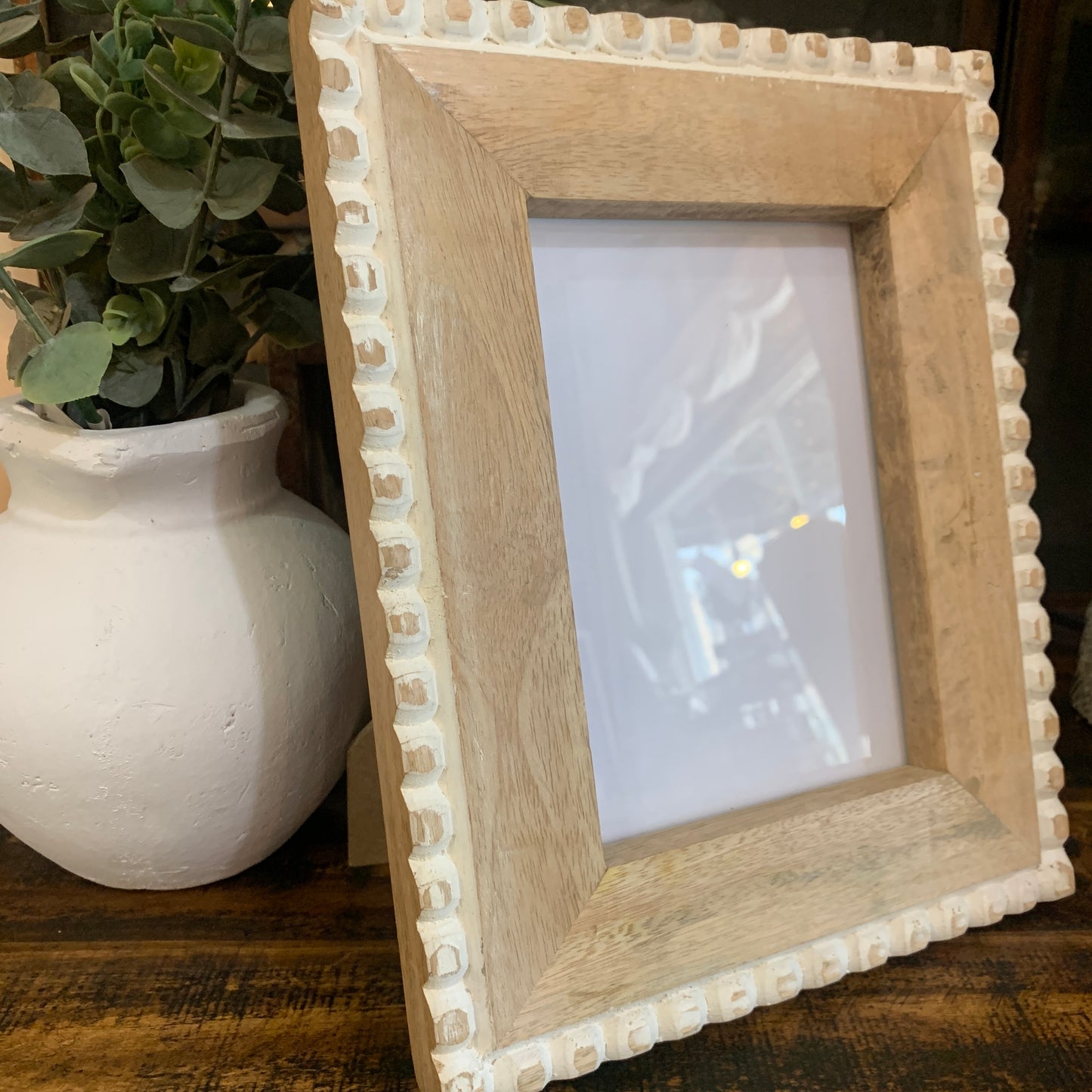 Beaded Rustic Frame 5x7