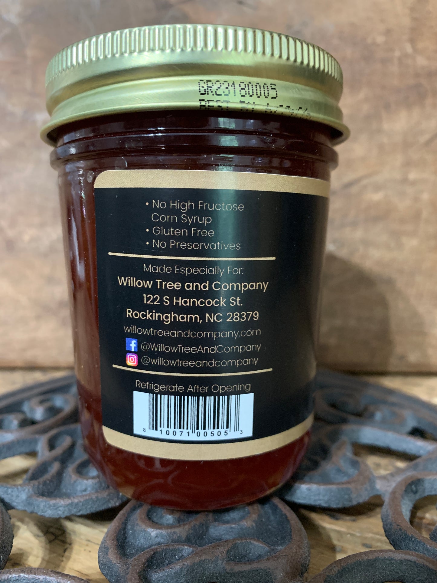 Strawberry Apple Ghost Pepper Jam