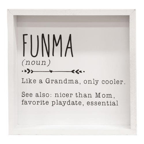 Funma Definition Sign