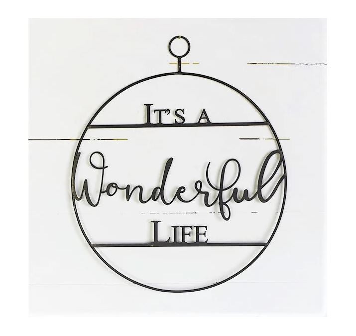 It's a Wonderful Life Sign