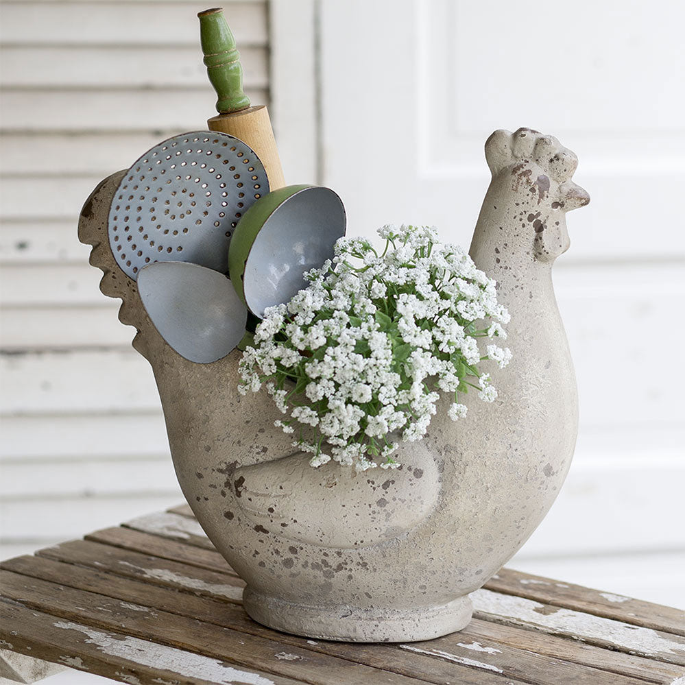 Large Hen Planter