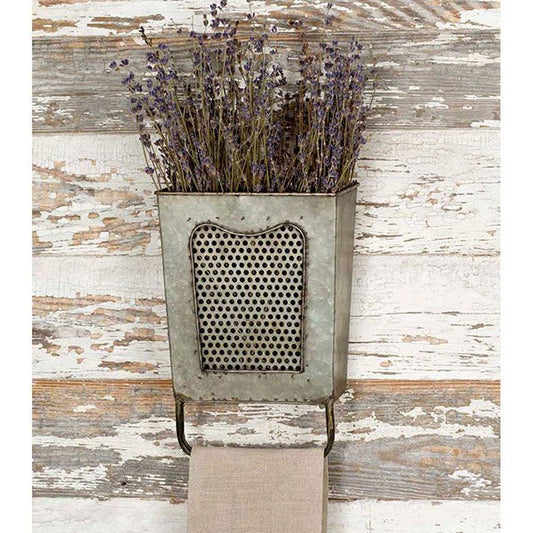 Farmhouse Style Wall Box with Towel Bar#shop_name