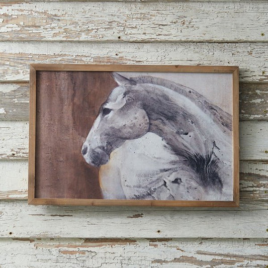 Peering Horse Wall Art#shop_name